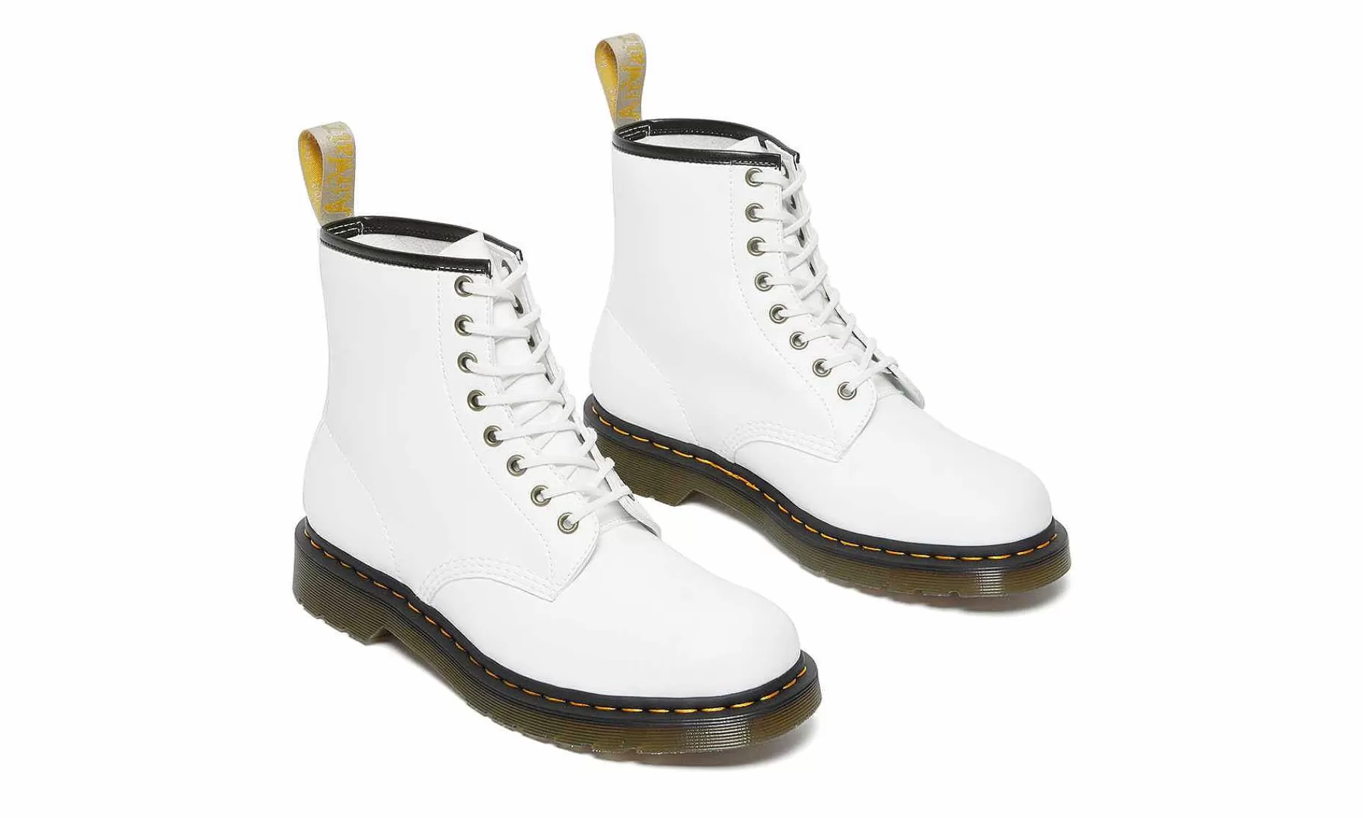 Damen Dr. Martens 1460 8-Eye Boot Optical White Kemble