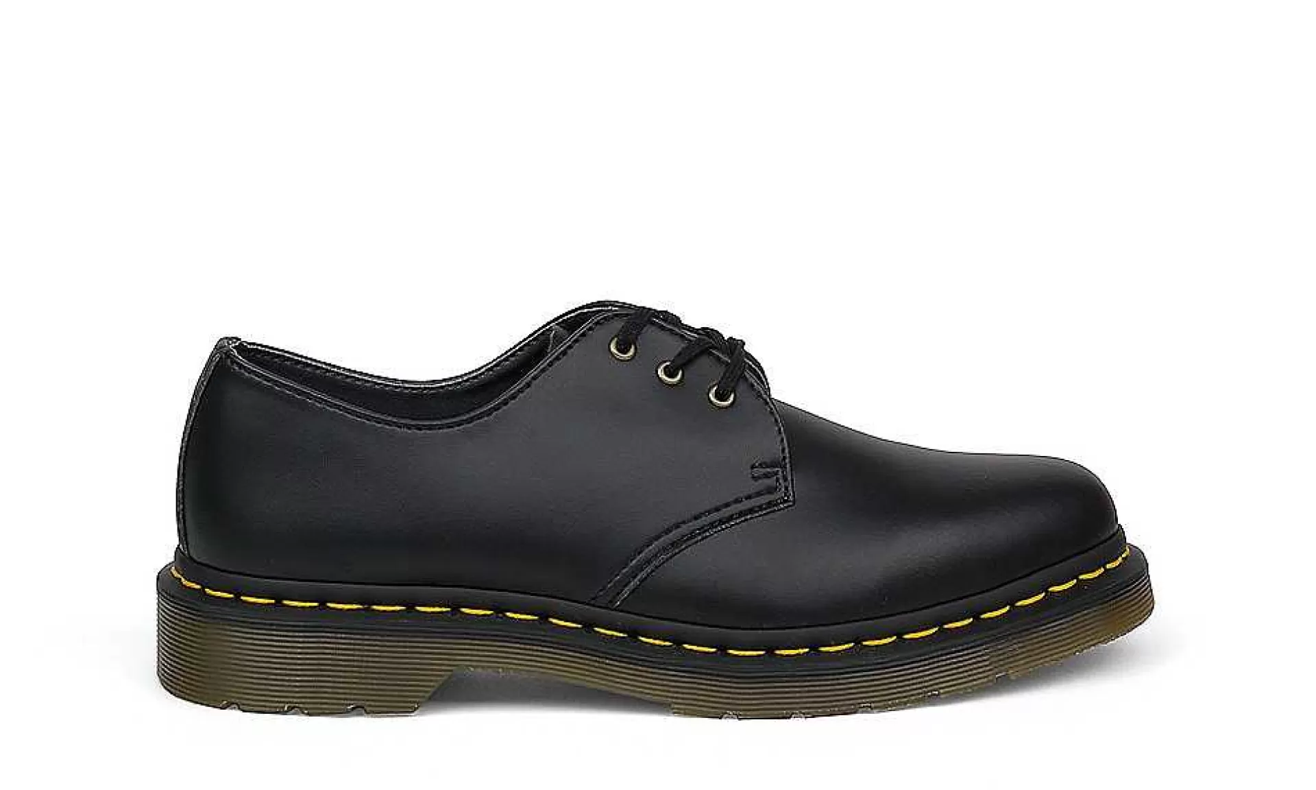 Damen Dr. Martens 1461 3-Eye Shoe Black Felix Rub Off