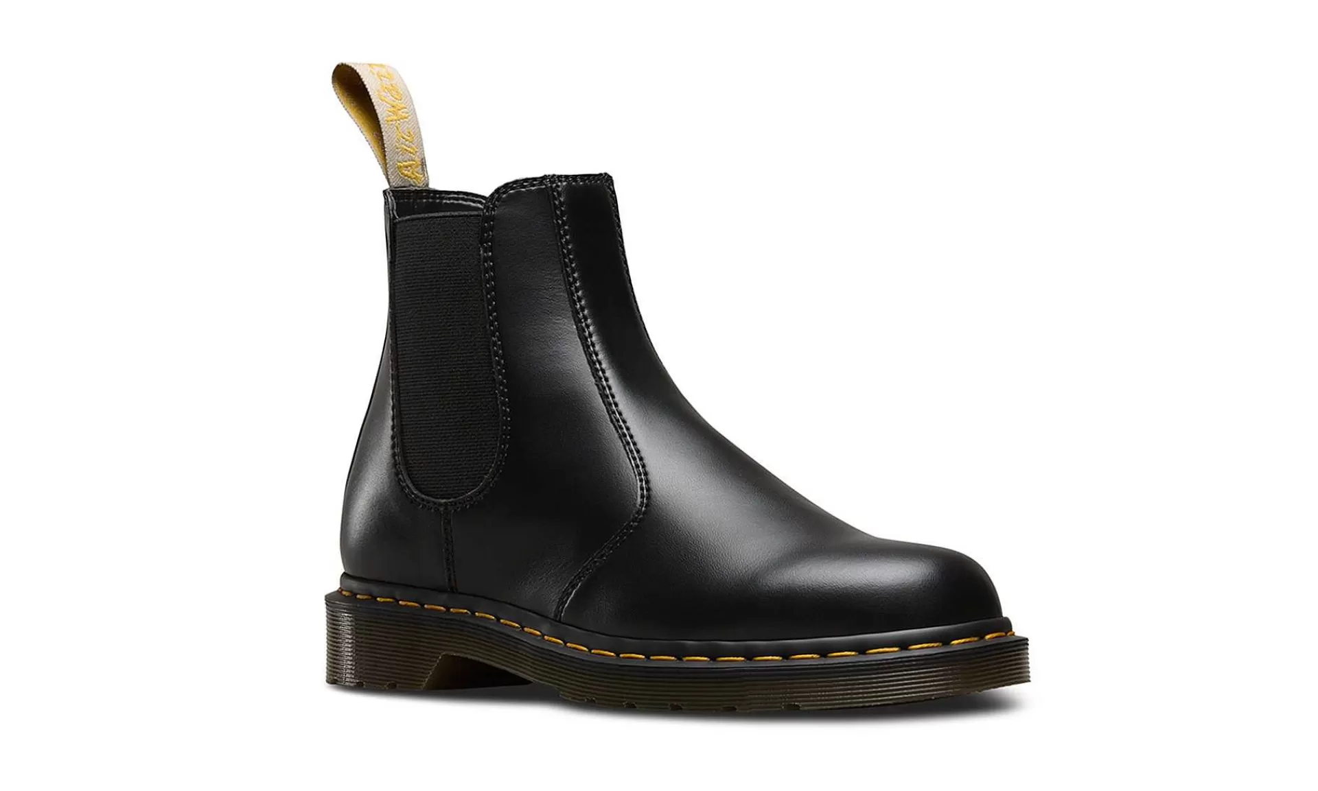 Damen Dr. Martens 2976 Chelsea Boot Black Felix Rub Off