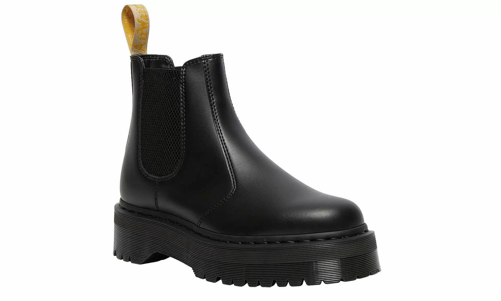 Damen Dr. Martens 2976 Quad Black Felix Rub Off