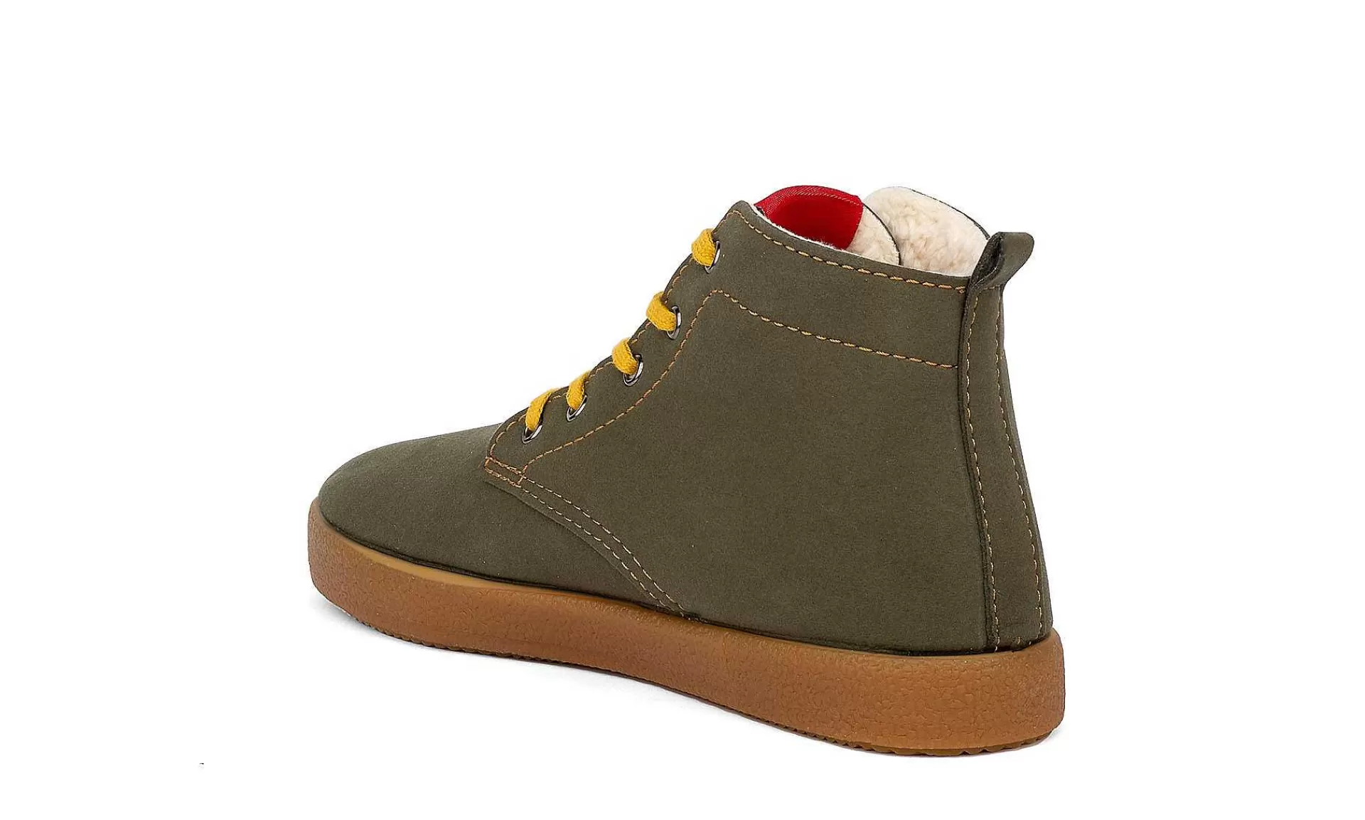 Herren Grand Step Shoes Adam Chukka Sneaker Boot Olive