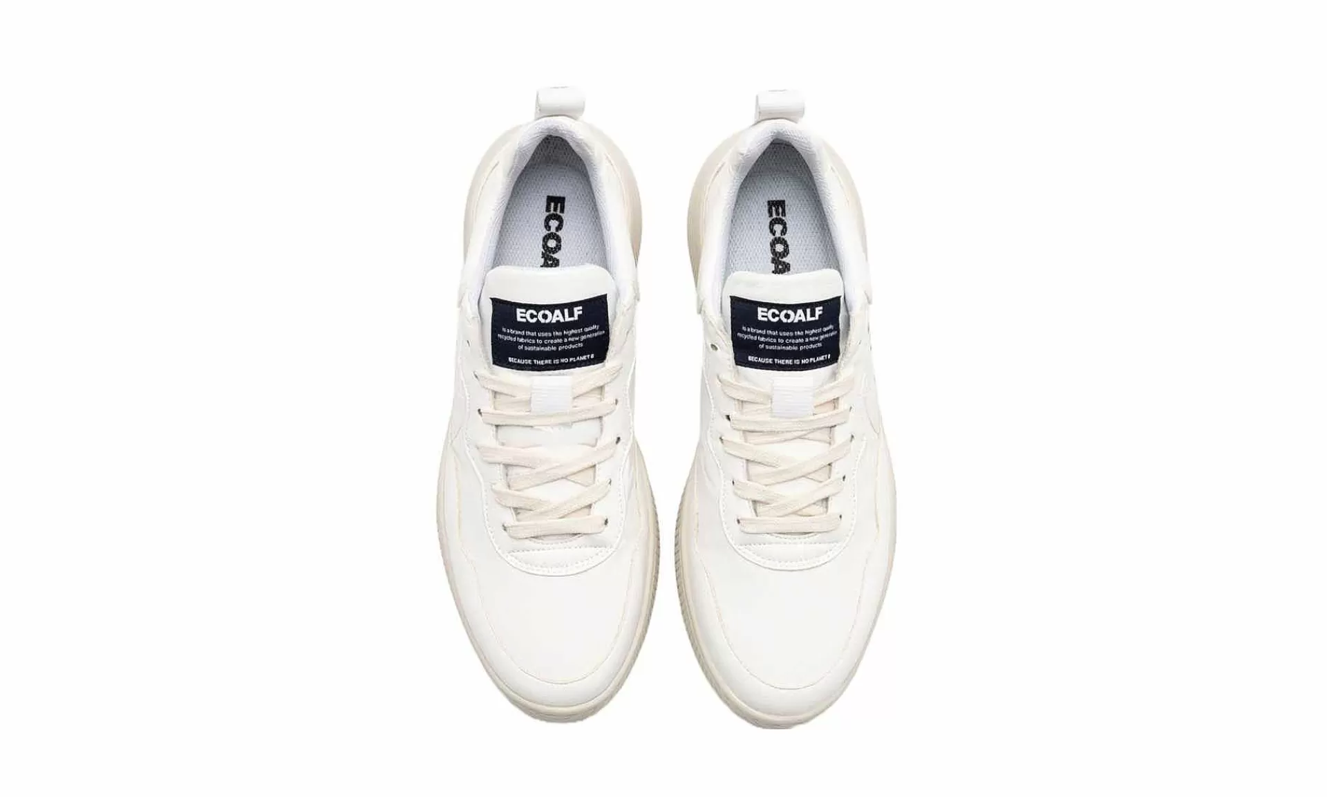 Herren Ecoalf Alcudia Sneakers Man Off White