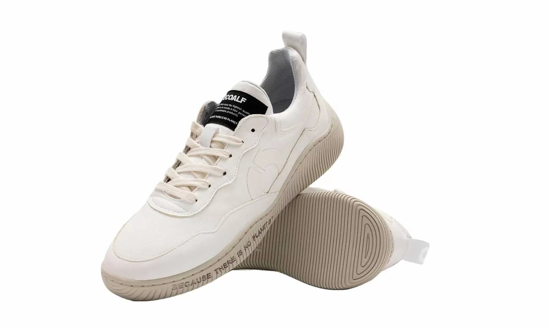 Herren Ecoalf Alcudia Sneakers Man Off White