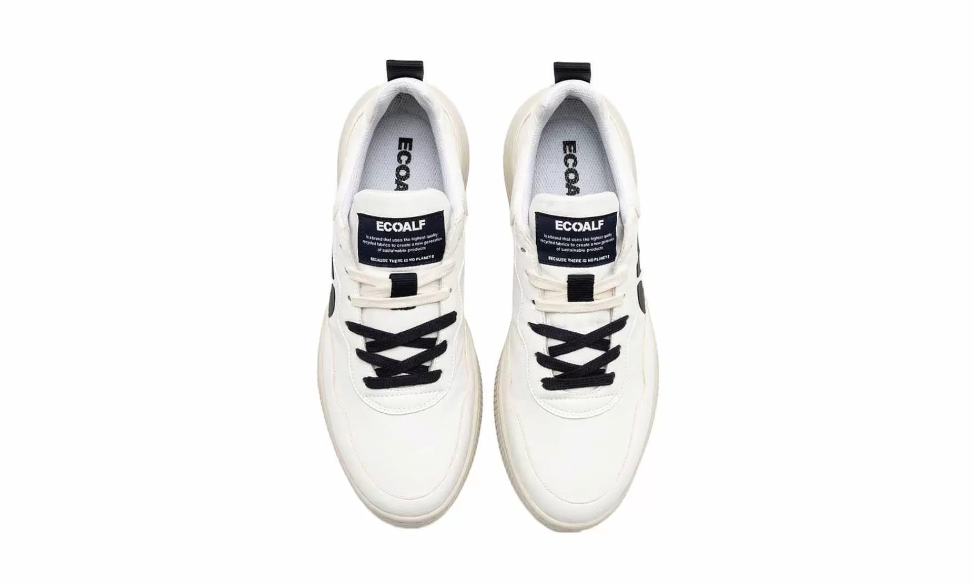 Herren Ecoalf Alcudia Sneakers Man Off White/Navy