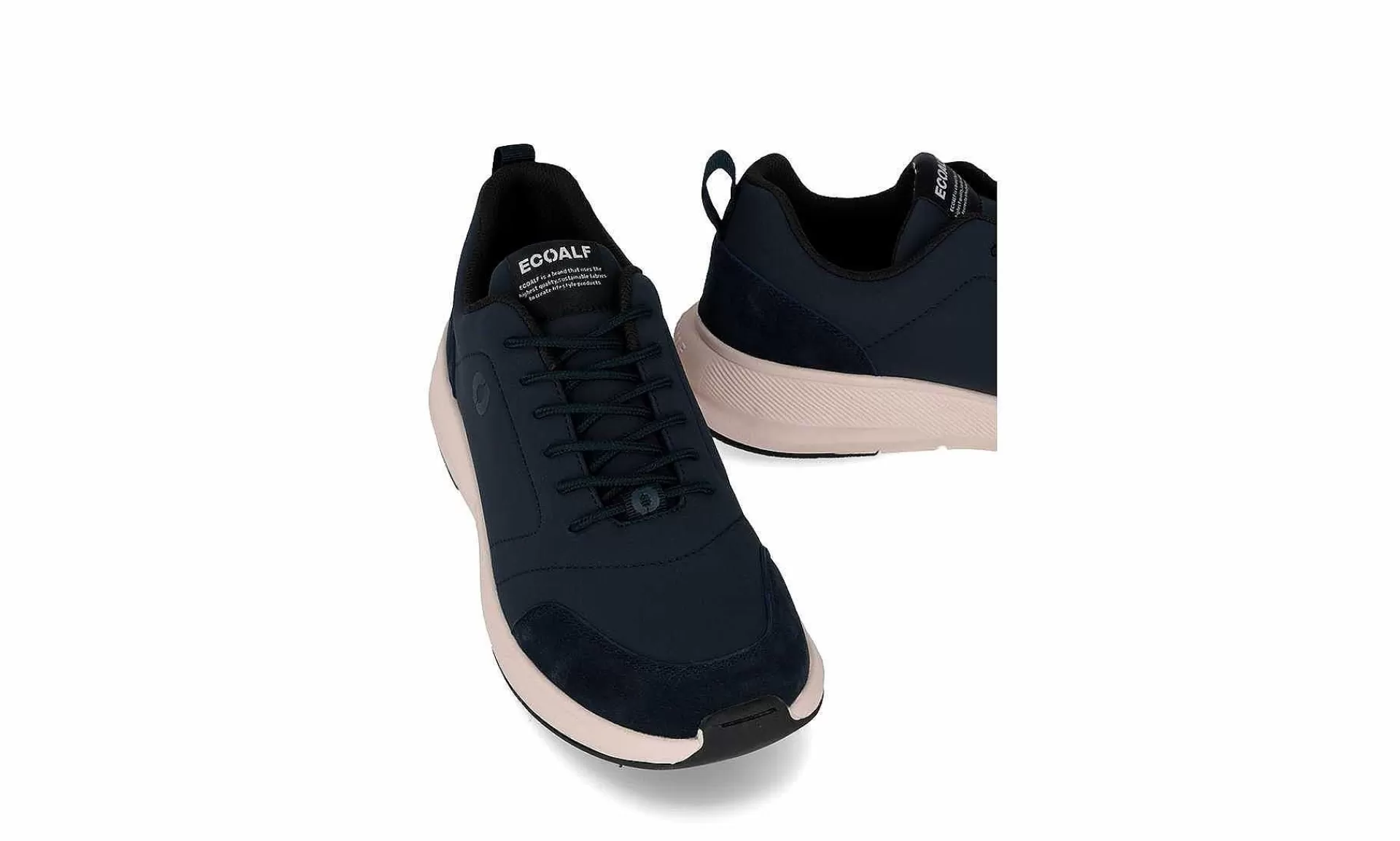 Herren Ecoalf Amiataalf Sneakers Man Midnight Navy