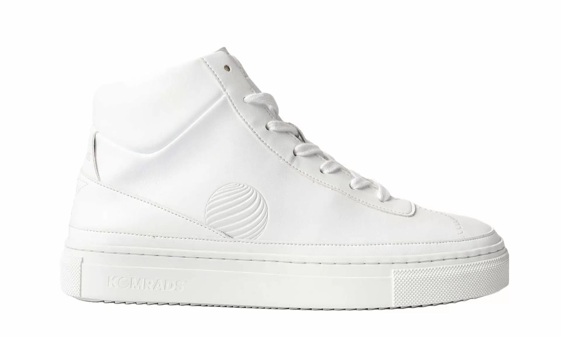 Damen Komrads Apls Maca High Top Monowhite