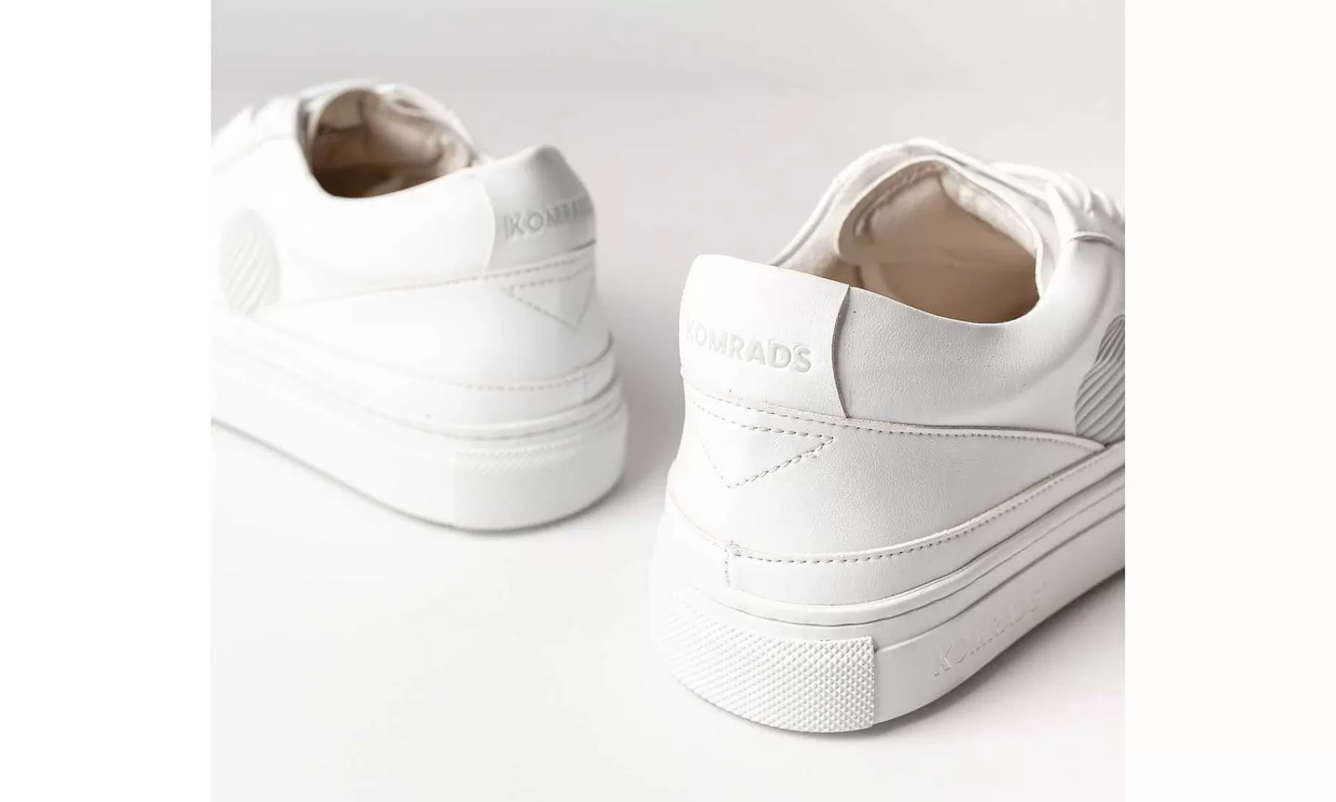 Damen Komrads Apls Maca Low Top Monowhite