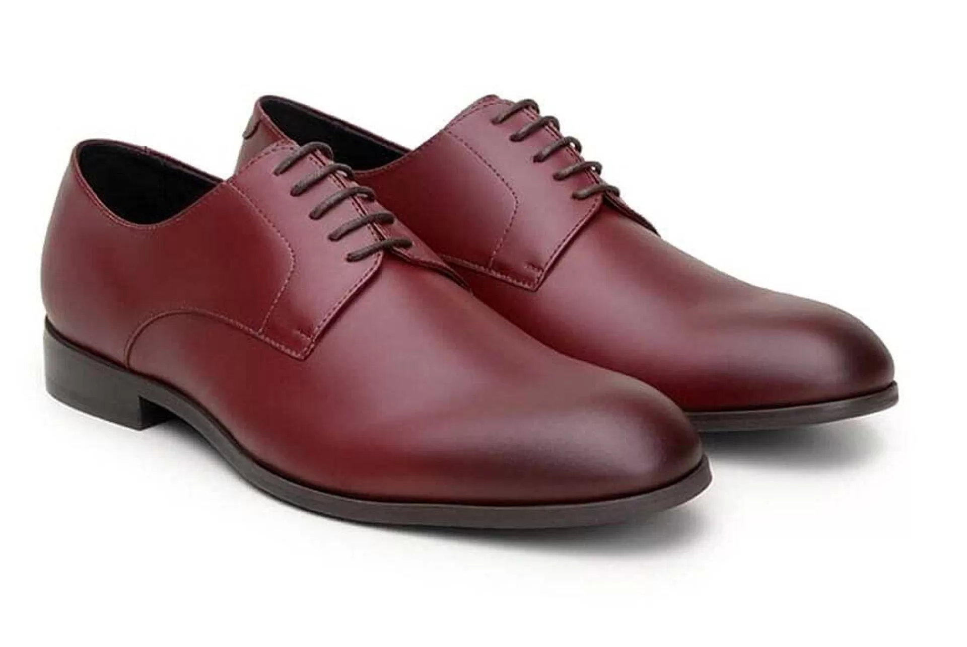 Herren Vincente Verde Bergamo Burgundy