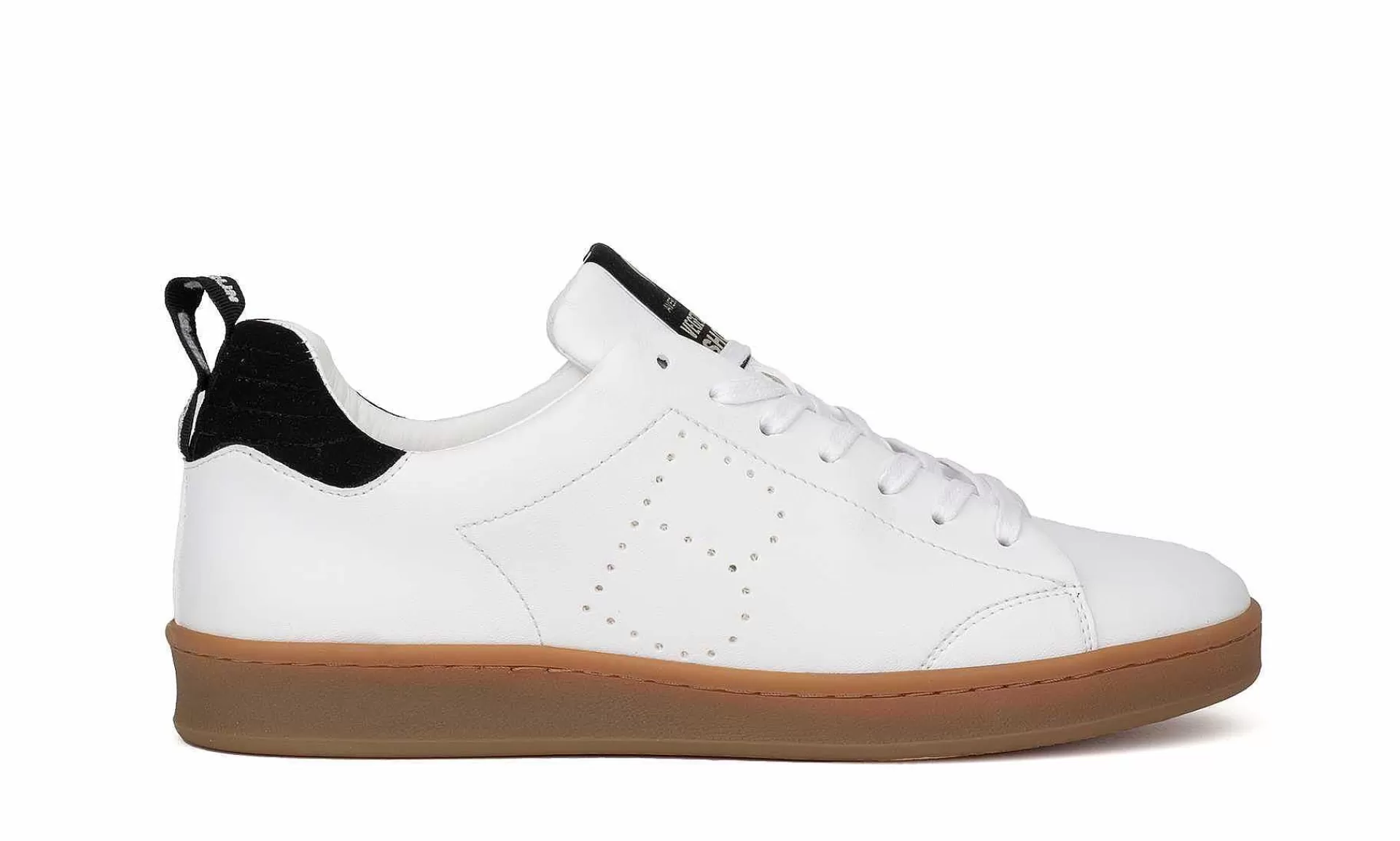 Damen Vegetarian Shoes Berlin Sneaker White/Black Edition