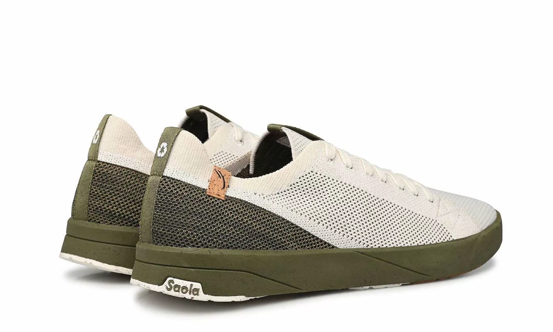 Herren SAOLA Cannon Knit 2.0 White/Burnt Olive