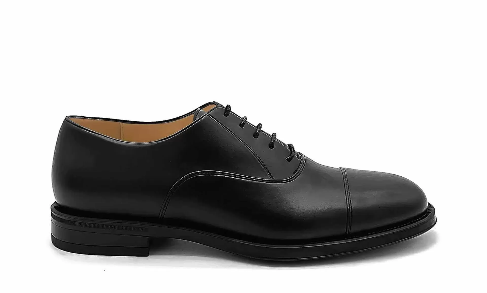 Herren Solari Milano Cap Toe Black