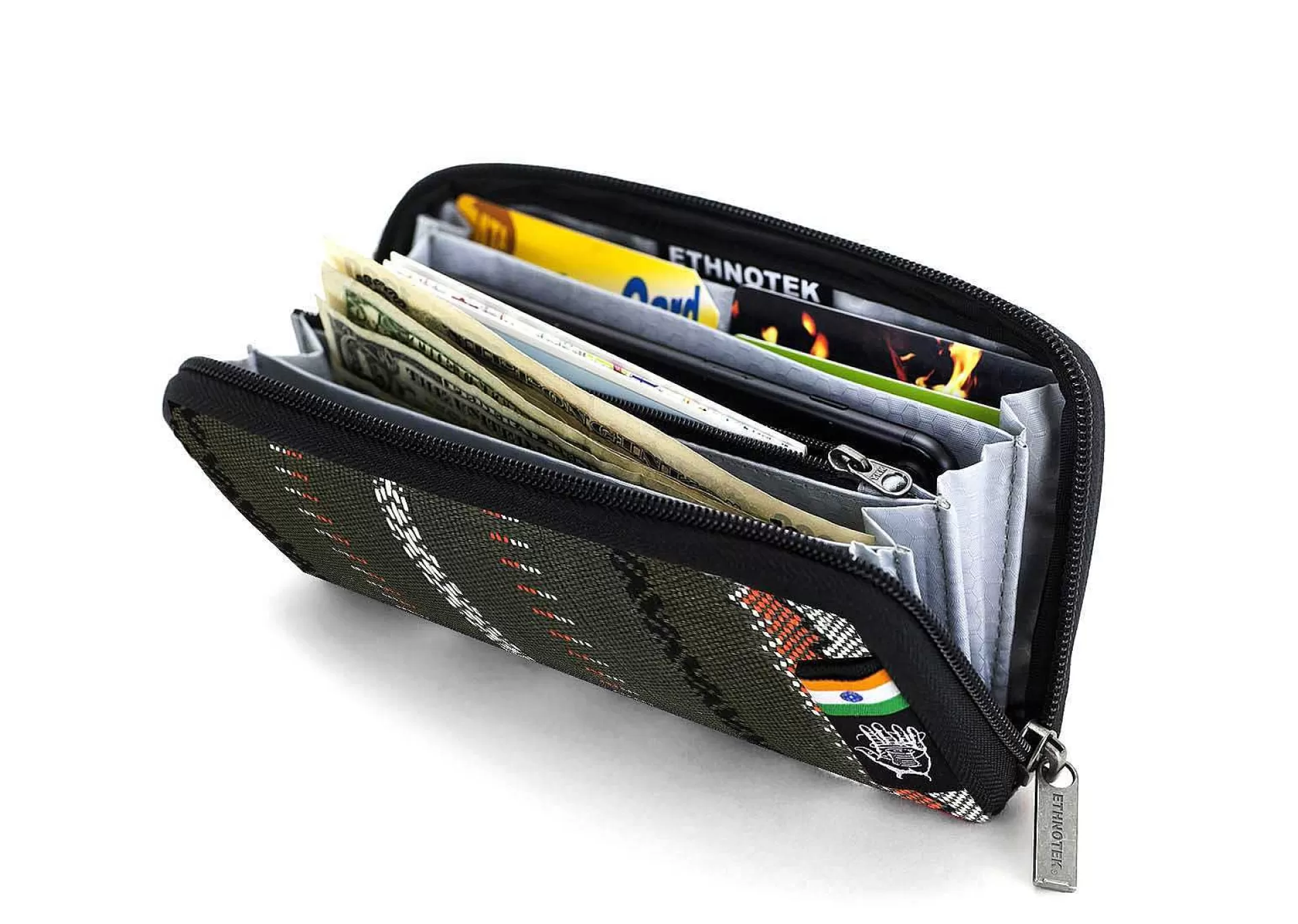 Accessoires Ethnotek Chiburi Accordion Wallet India 12