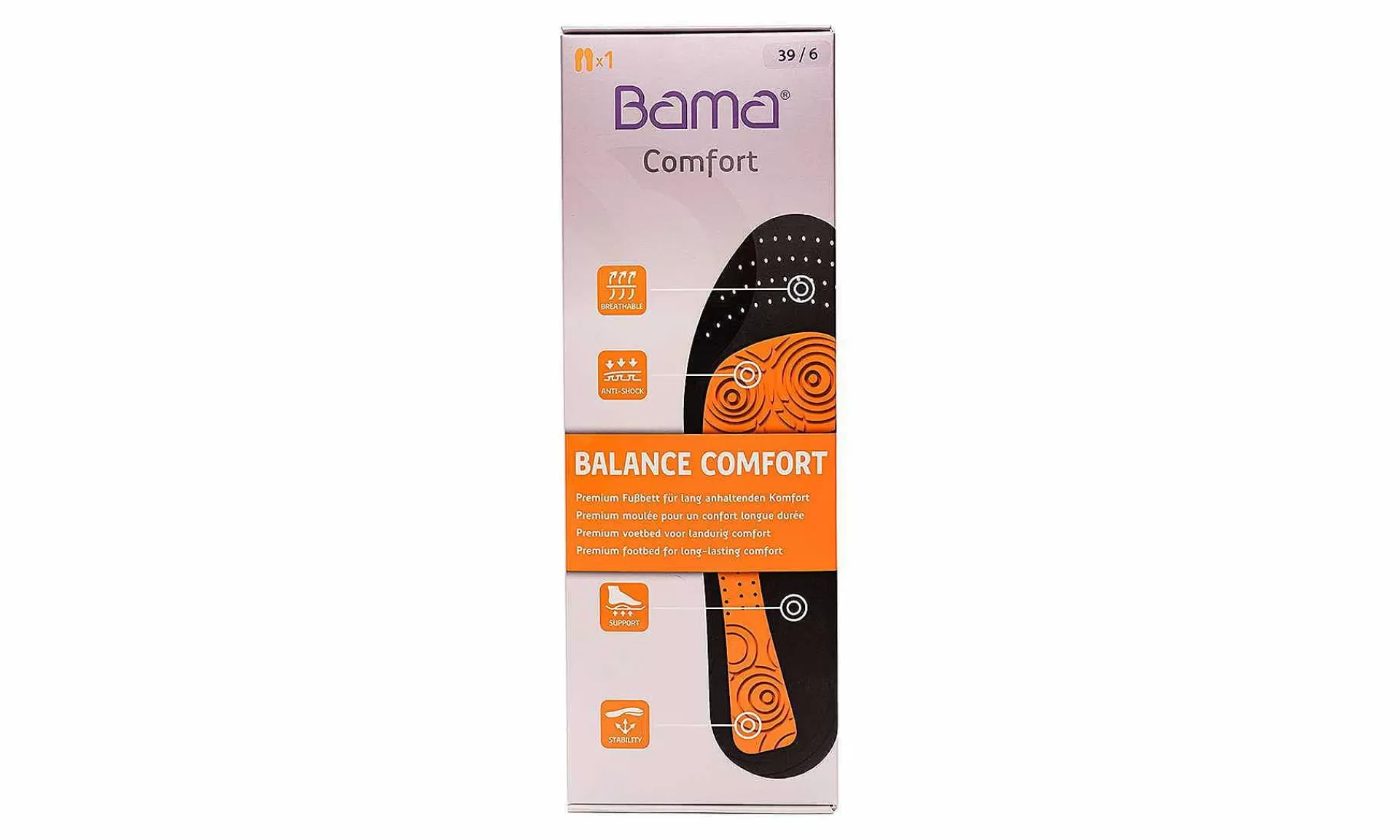 Accessoires Bama Einlegesohle Balance Comfort