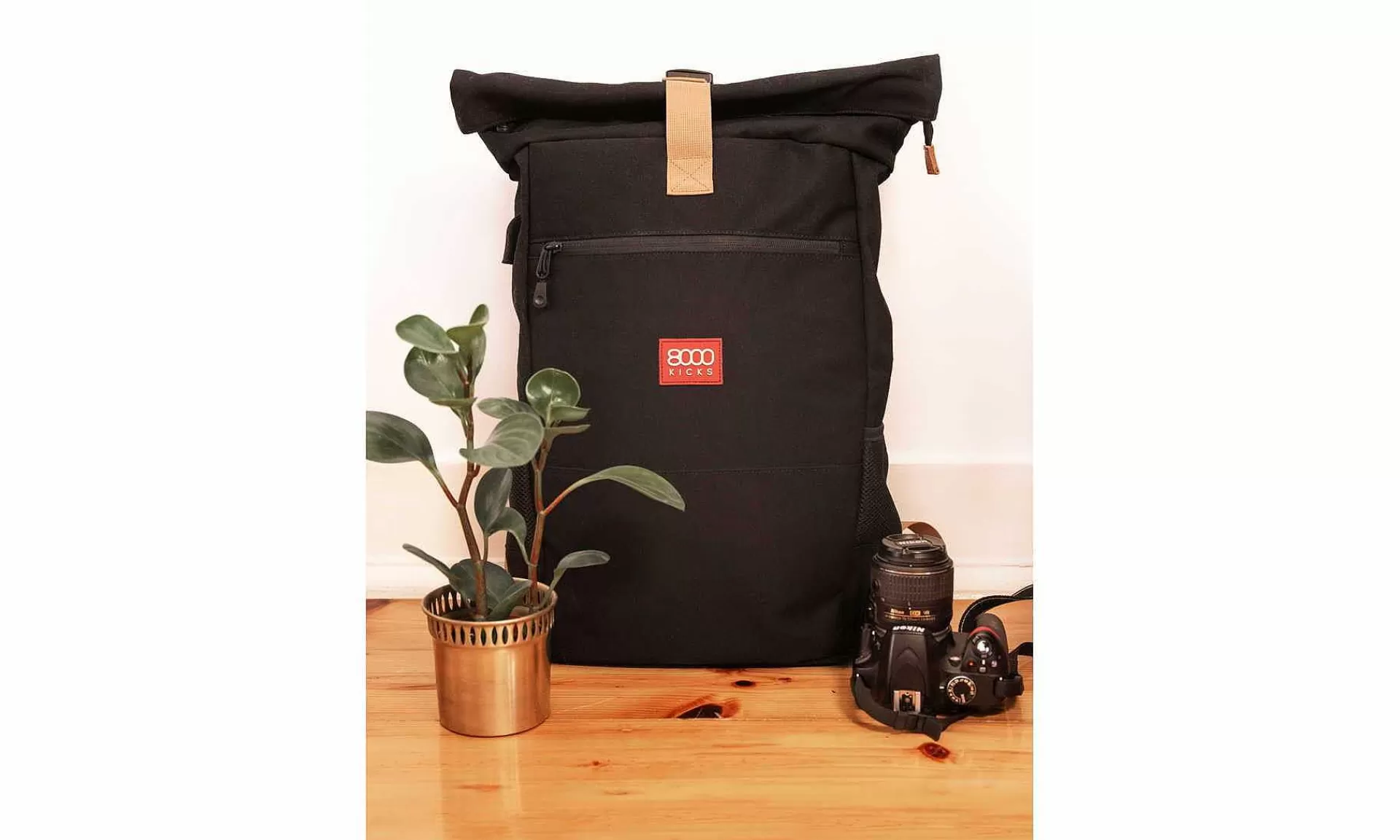 Accessoires 8000kicks Everyday Backpack Big All Black