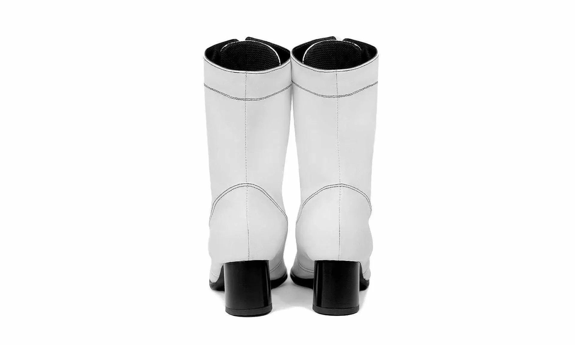 Damen Bohema High Boots White