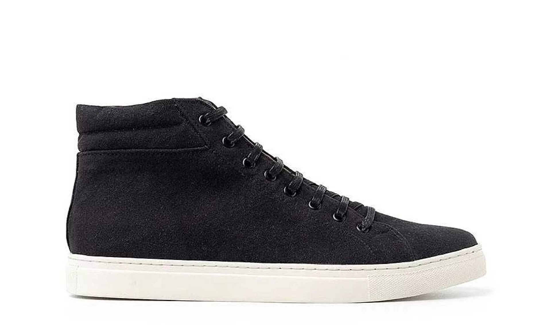 Damen Ahimsa High Top Sneaker Black