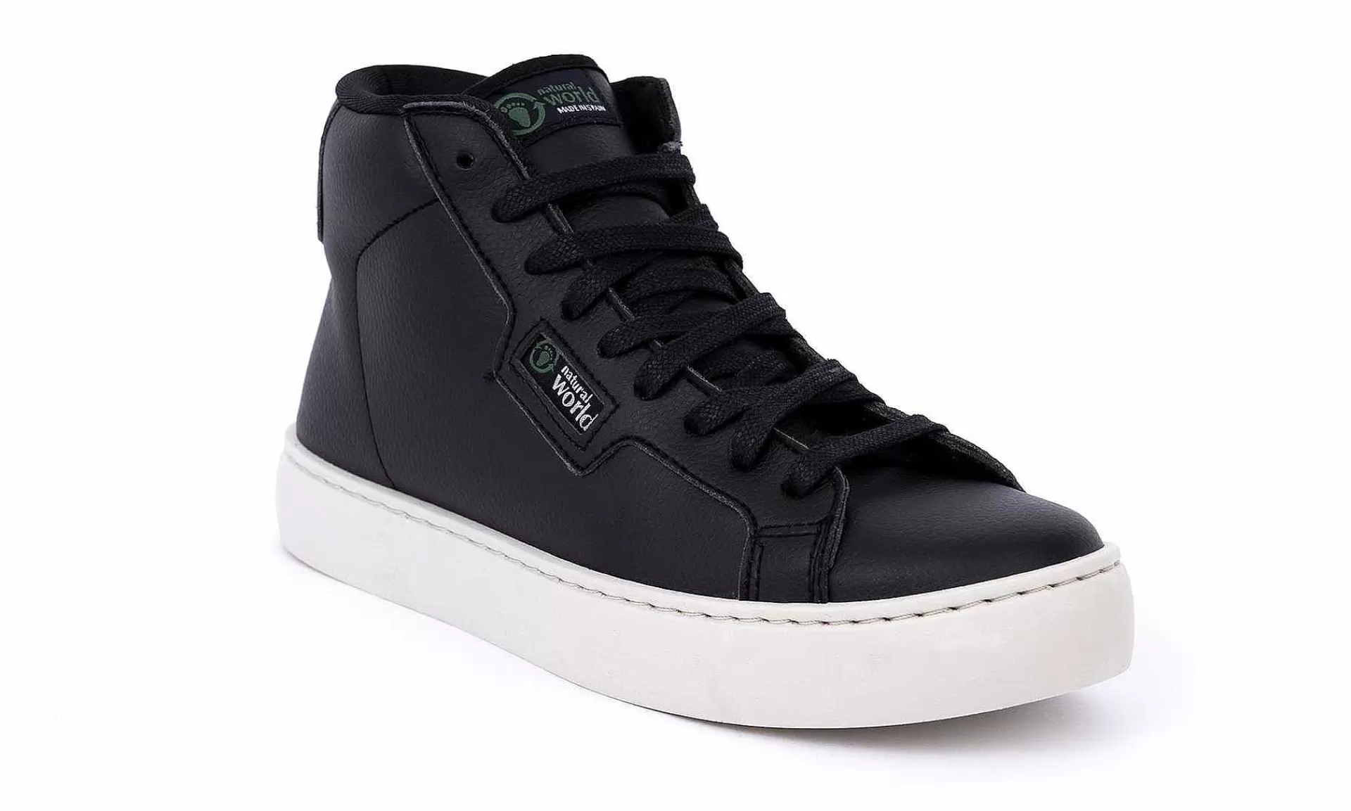 Damen Natural World Highcut Sneaker Koi Black/White