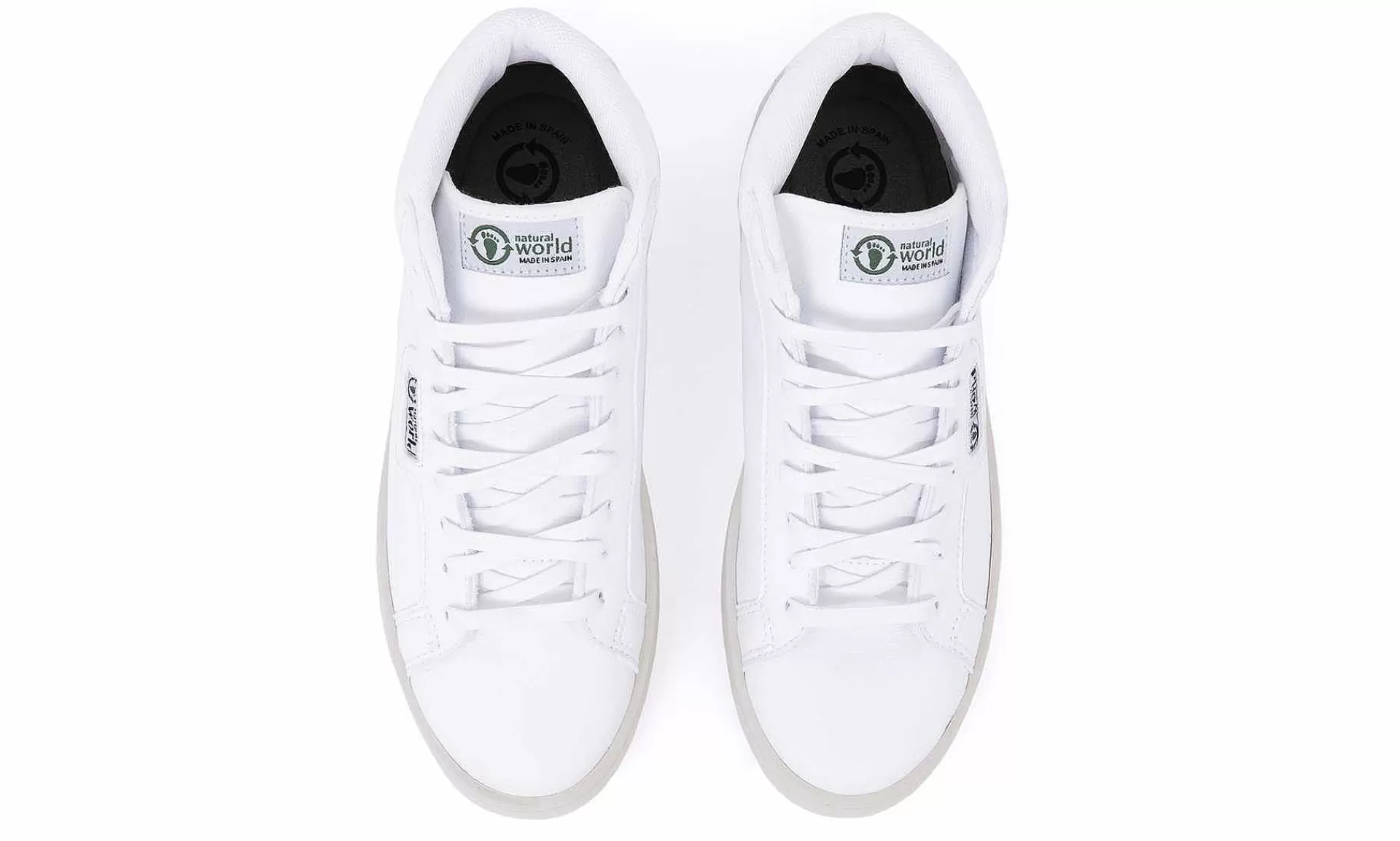 Damen Natural World Highcut Sneaker Koi White