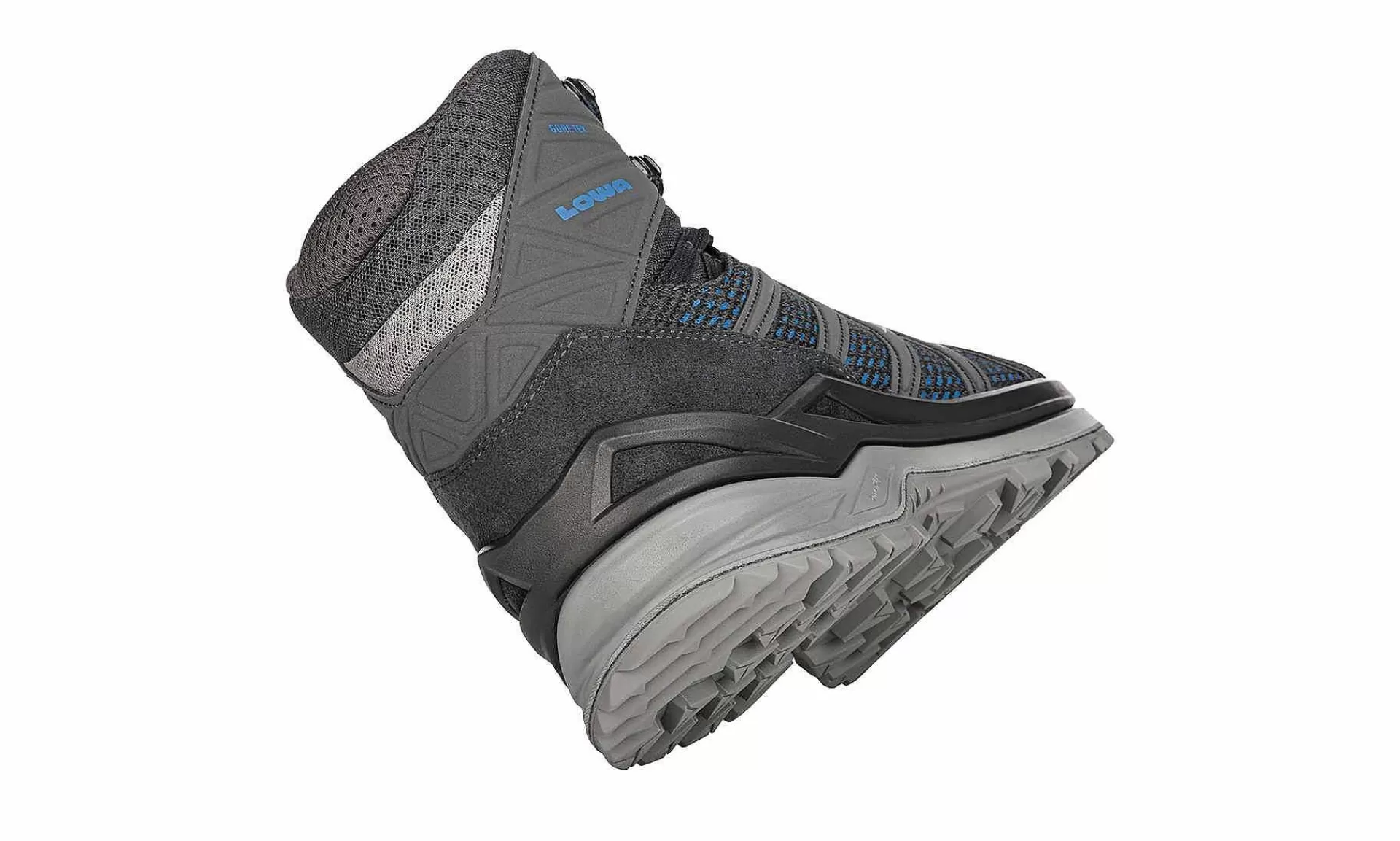 Herren LOWA Innox Pro Gtx Mid Anthrazit/Blau