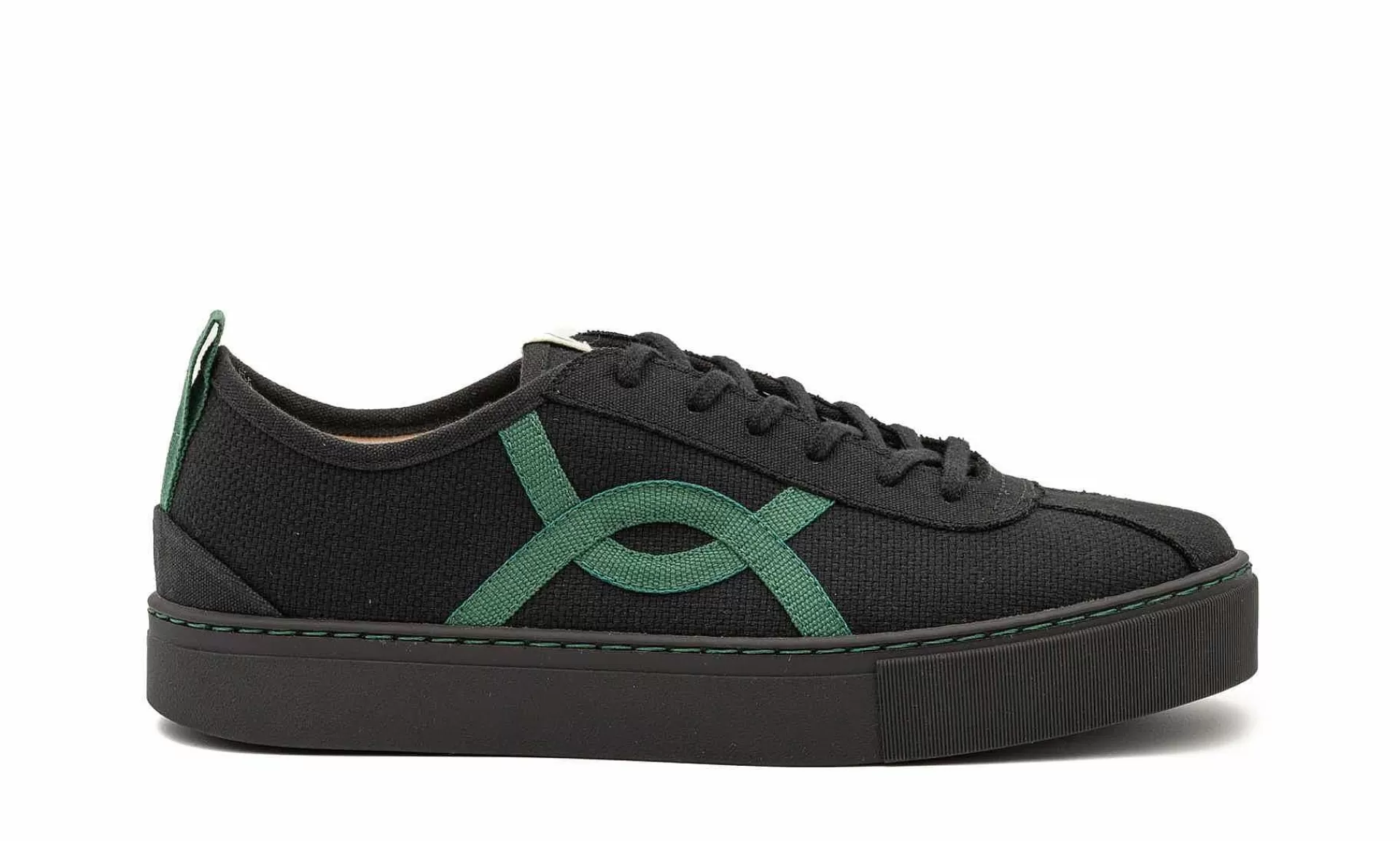 Damen Vesica Piscis Kafka All Black Green