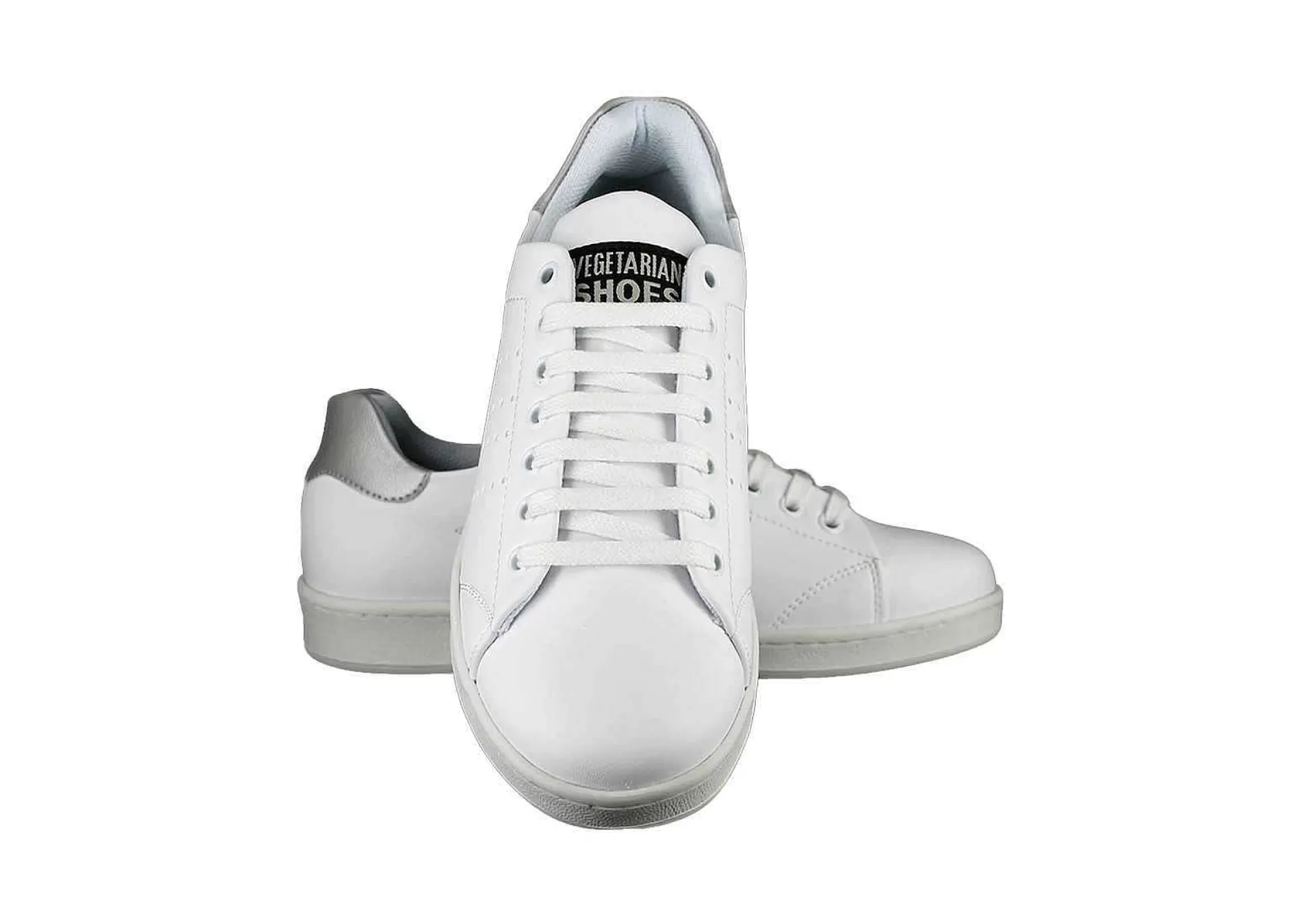 Damen Vegetarian Shoes Kemp 2 Sneaker White/Silver