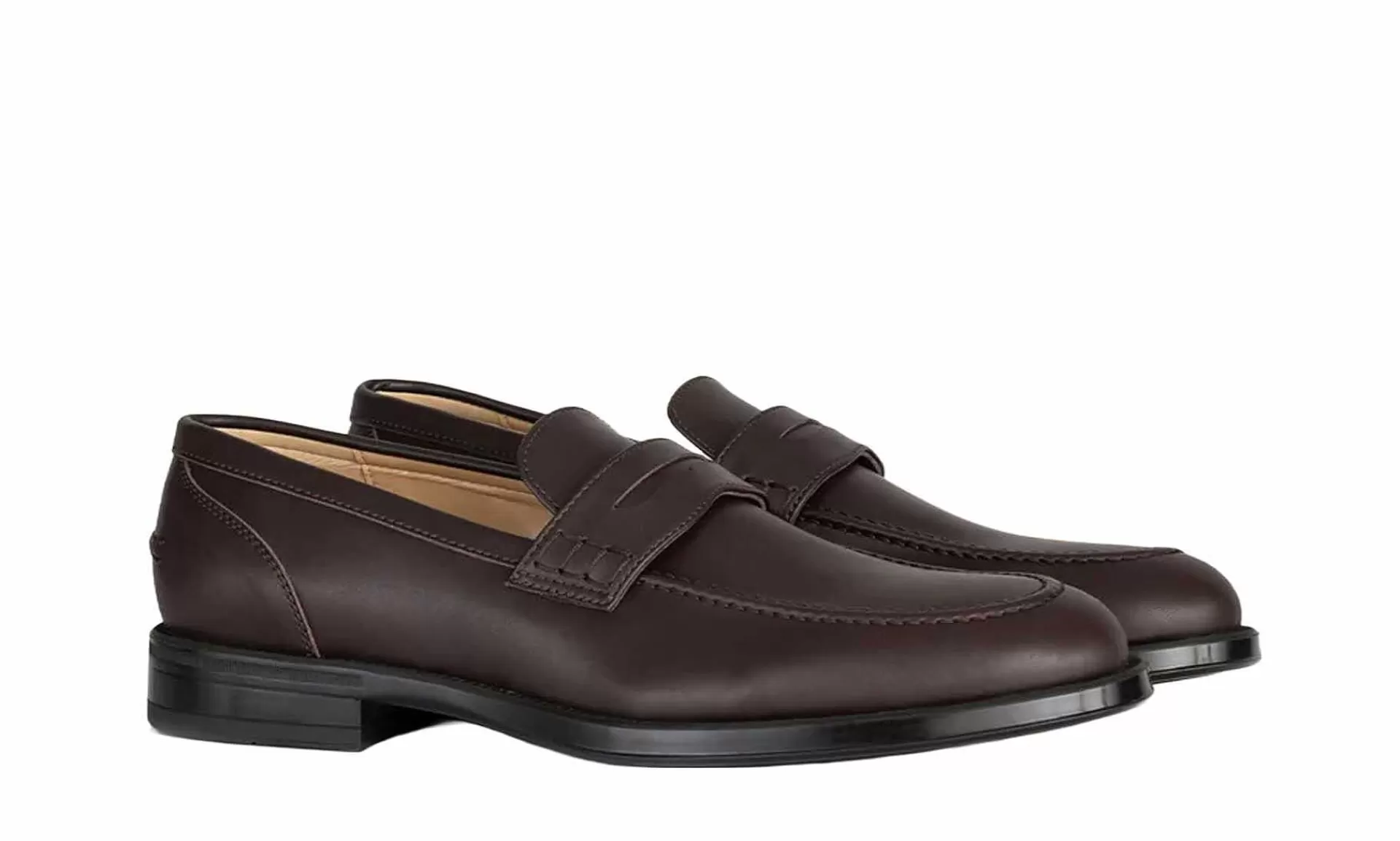 Herren Solari Milano Loafer Brown