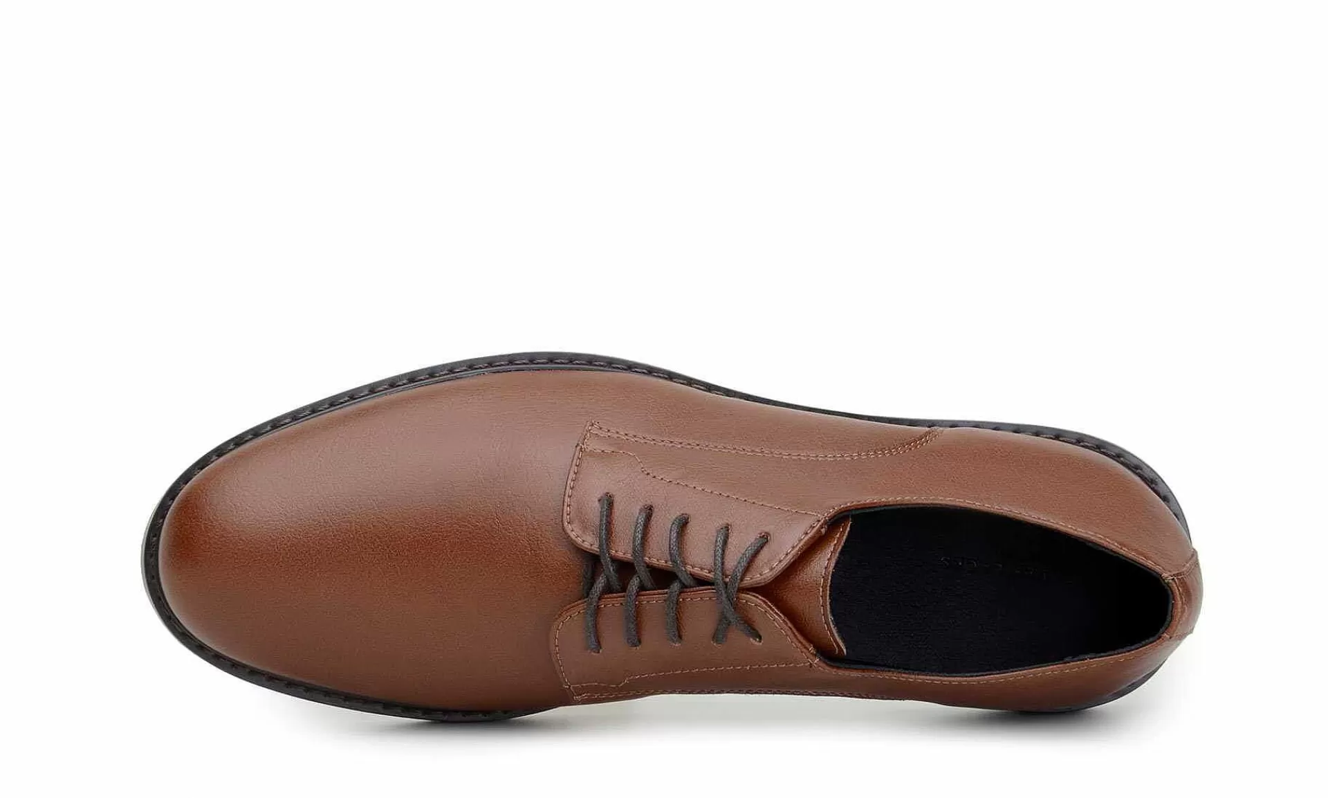 Damen Green Laces Olof Derby Shoe Chestnut Brown