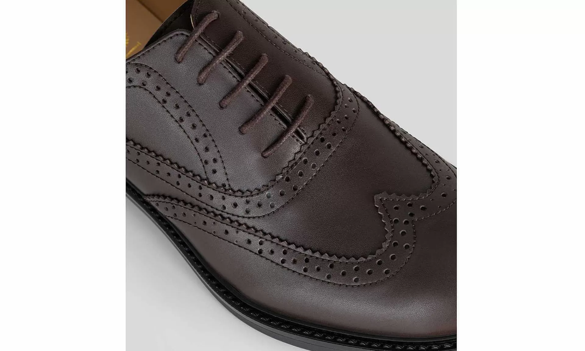 Damen Solari Milano Oxford Brogue Woman Brown