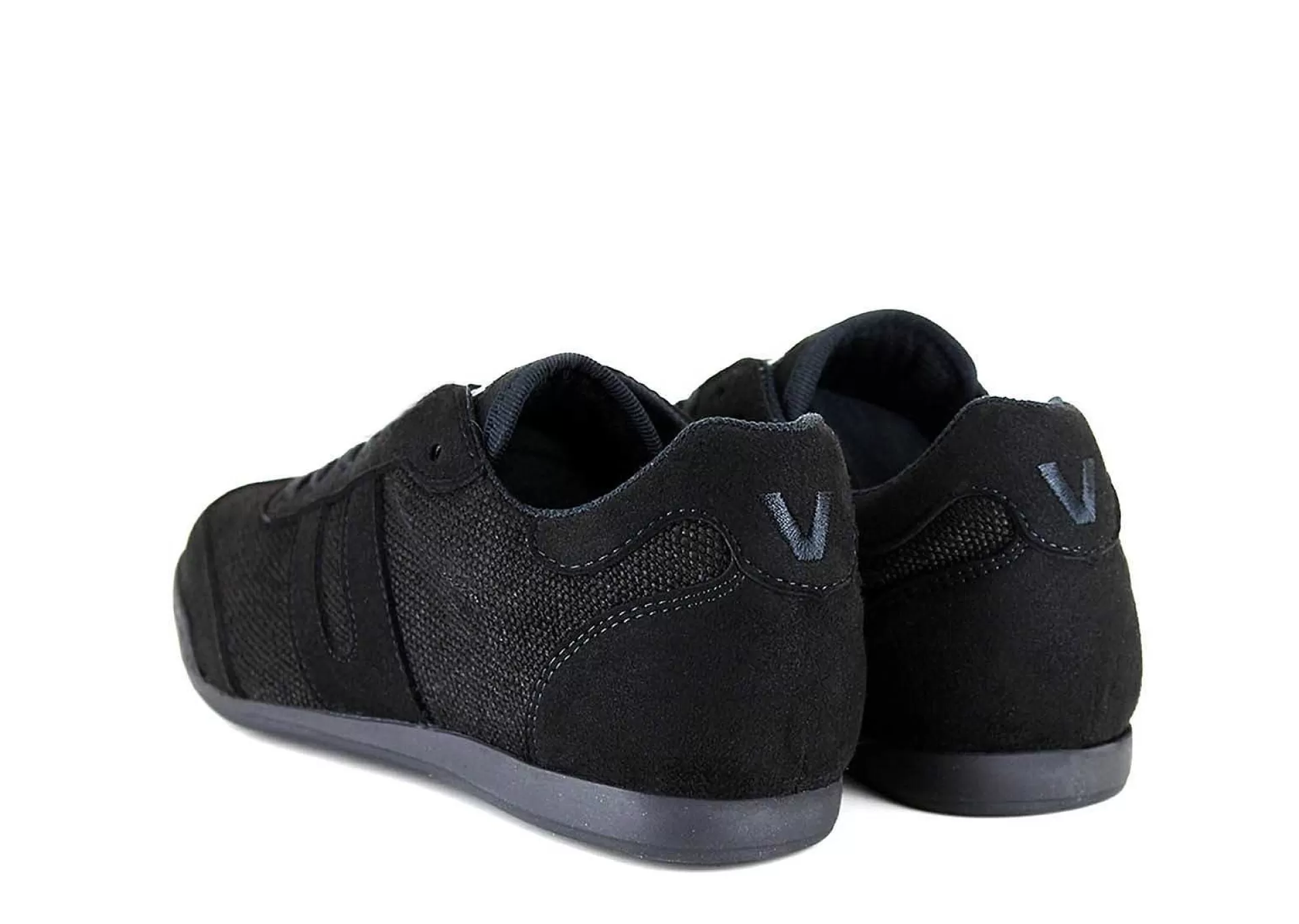 Damen Vegetarian Shoes Panther 2 Hemp Sneaker Black