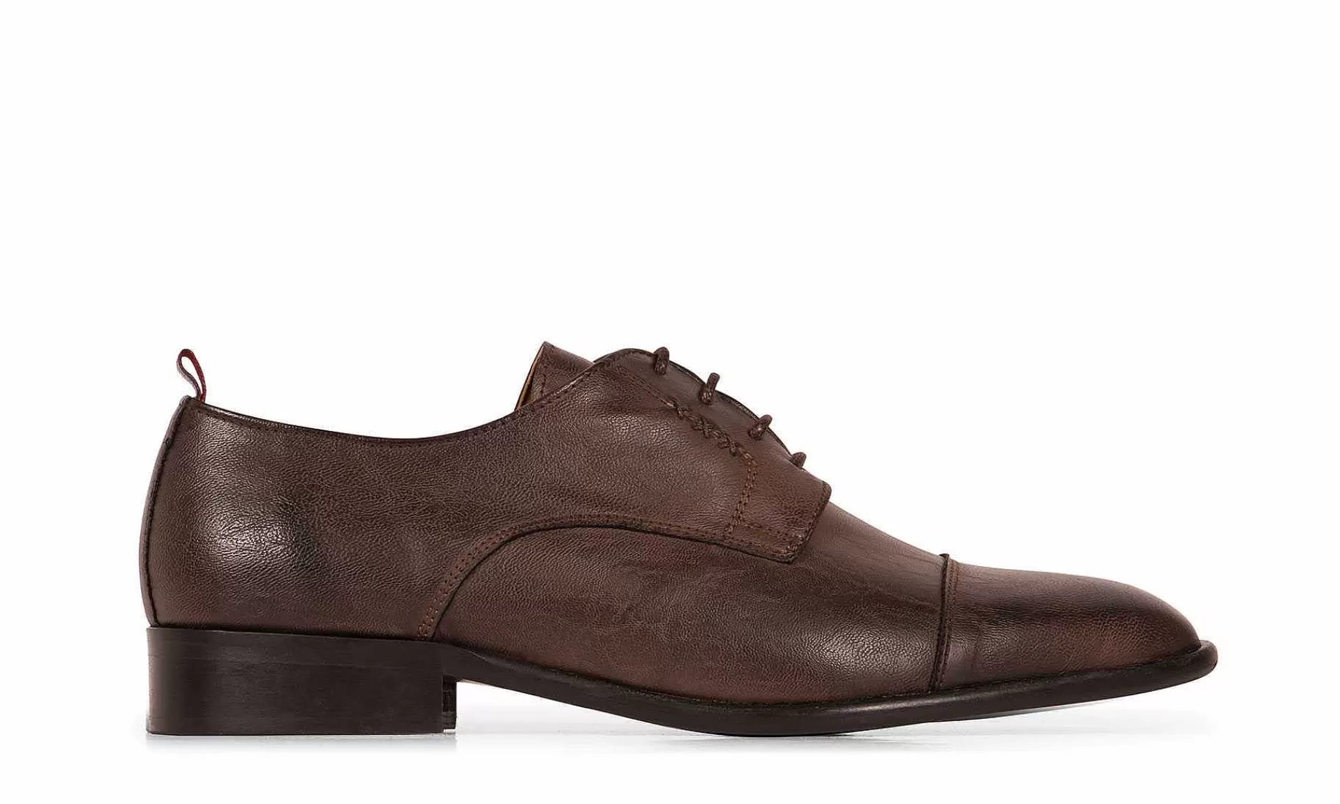 Herren Gentleberg Rob(Bert) Cap Toe Derby Dark Brown