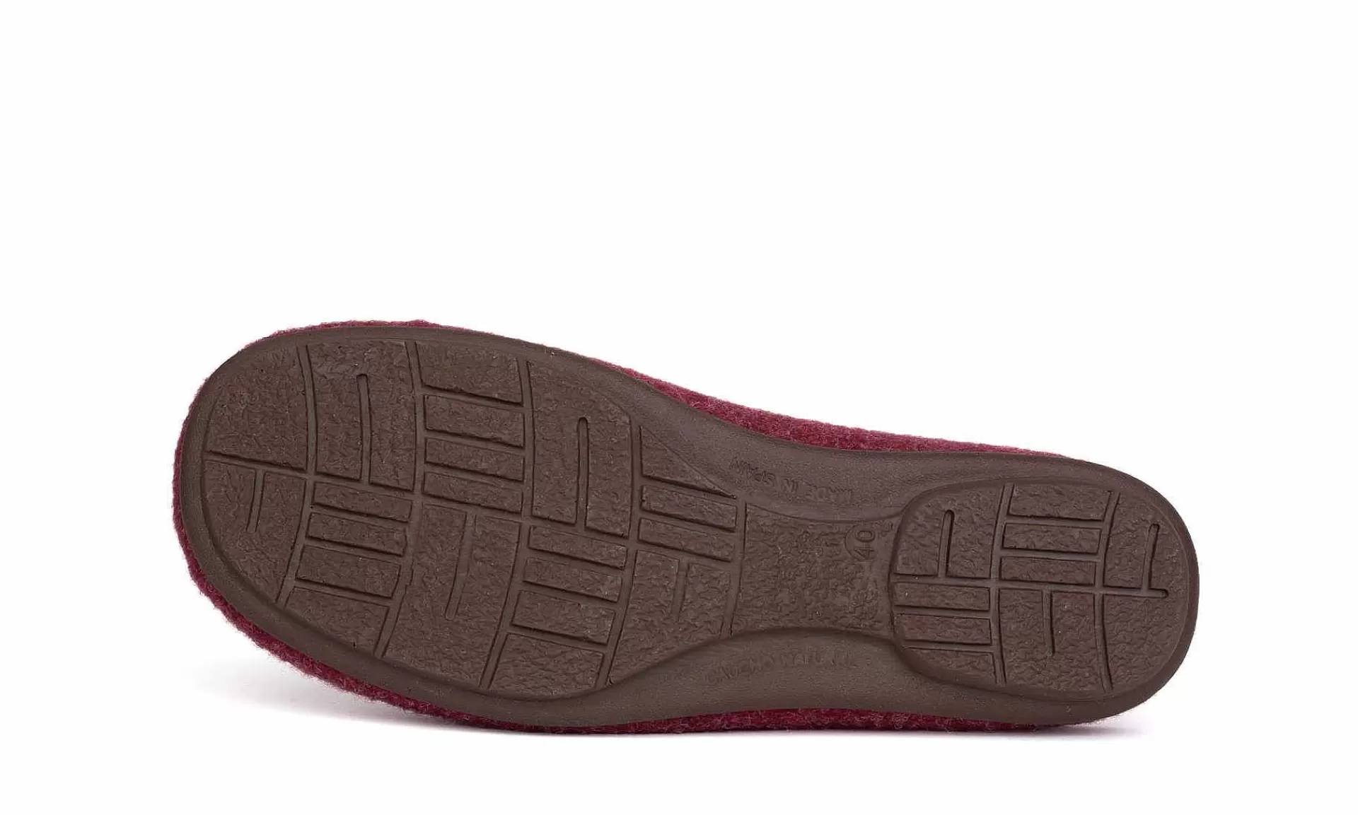 Damen * Slippers Burgundy