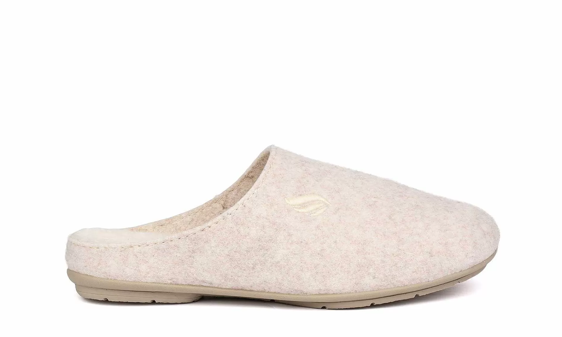 Damen * Slippers Cream