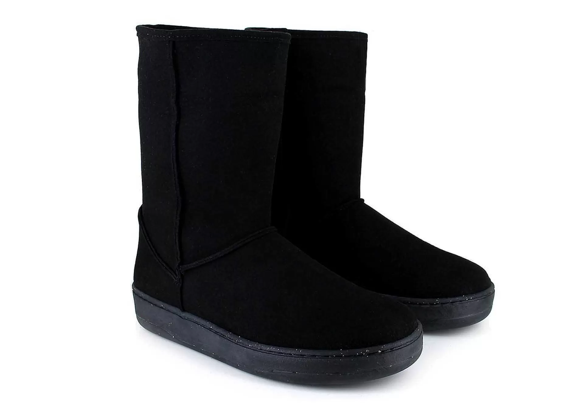 Damen Vegetarian Shoes Snugge Boot Black