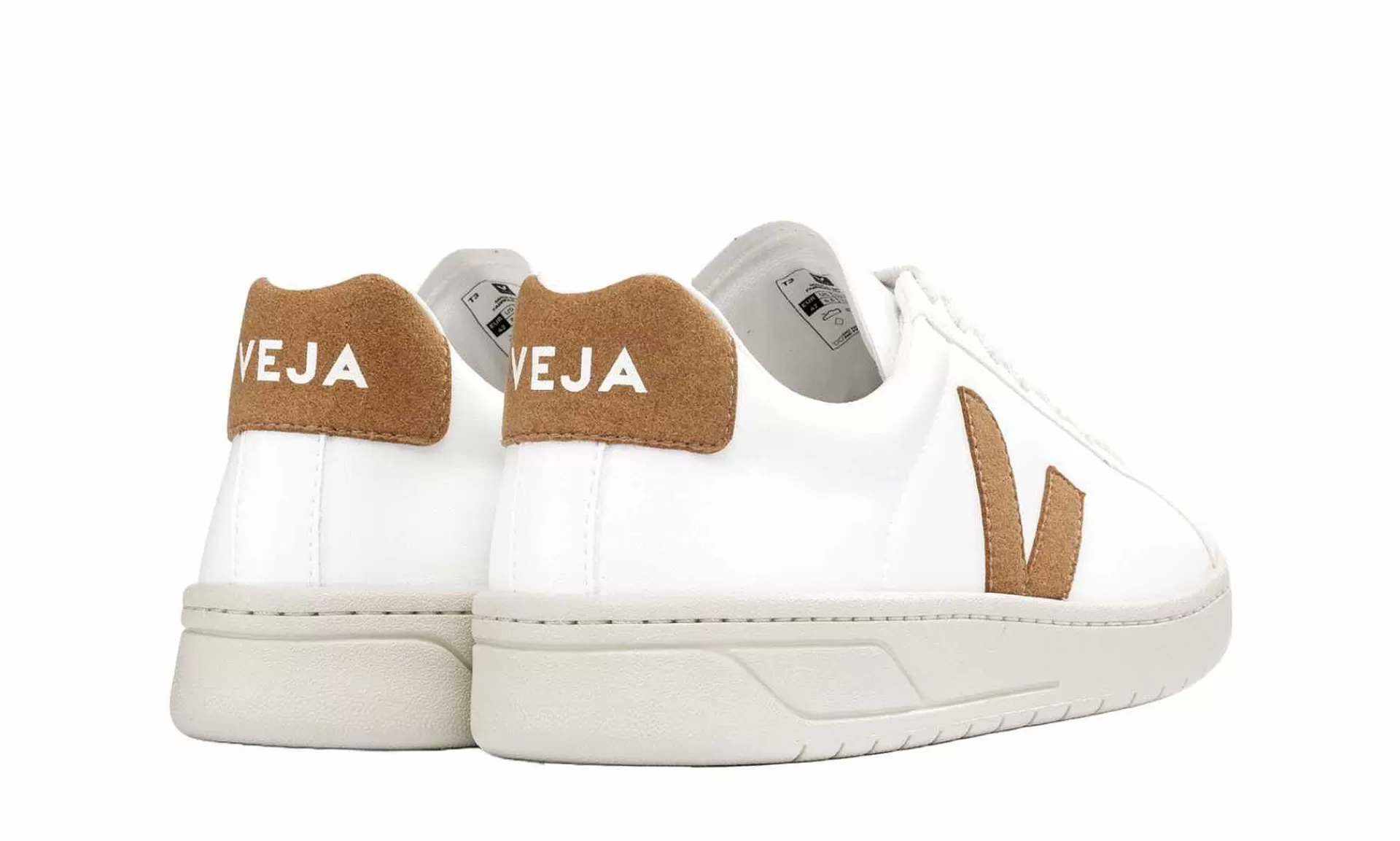 Damen Veja Urca White Camel