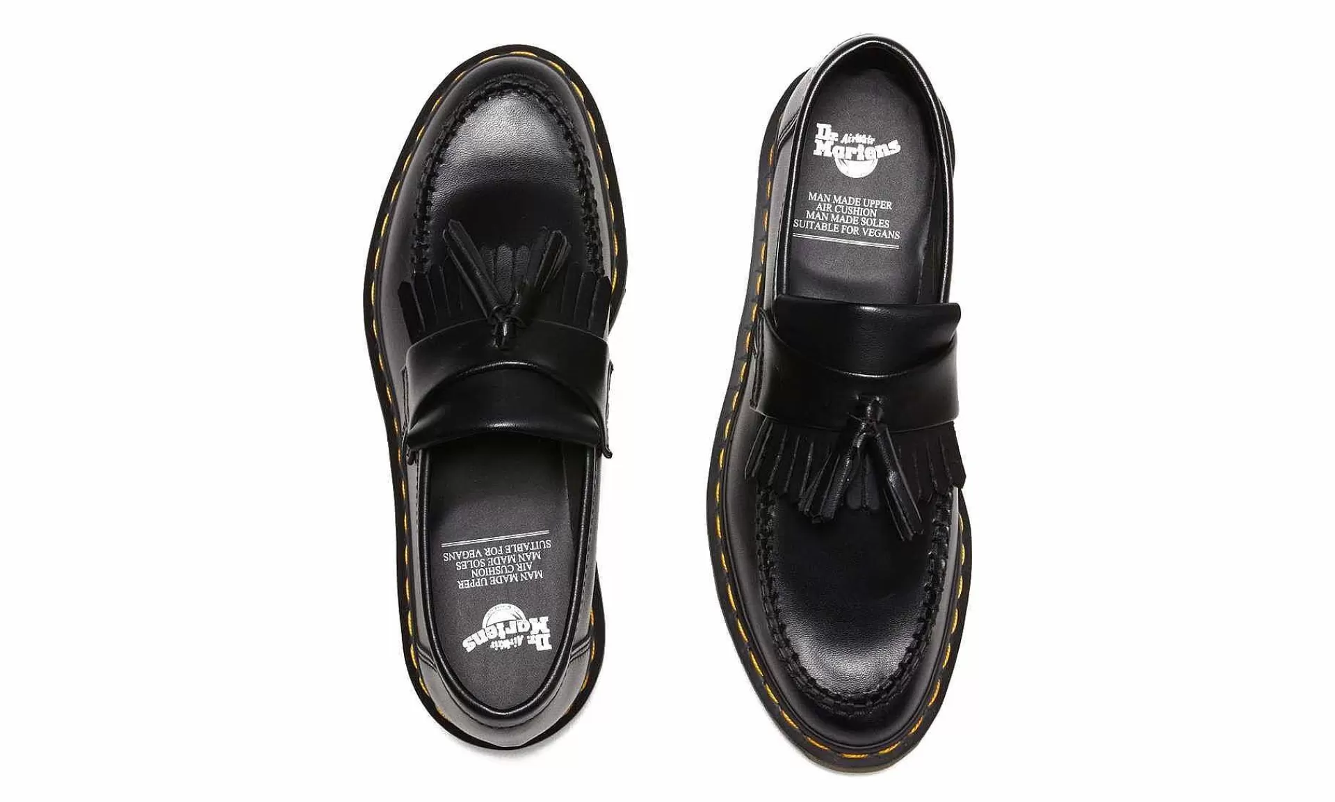 Herren Dr. Martens Vegan Adrian Black