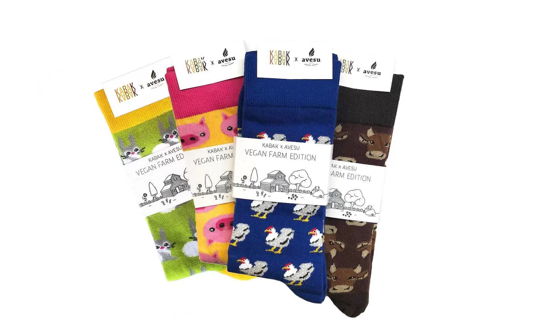 Accessoires Kabak Vegan Farm Edition Socks Billie