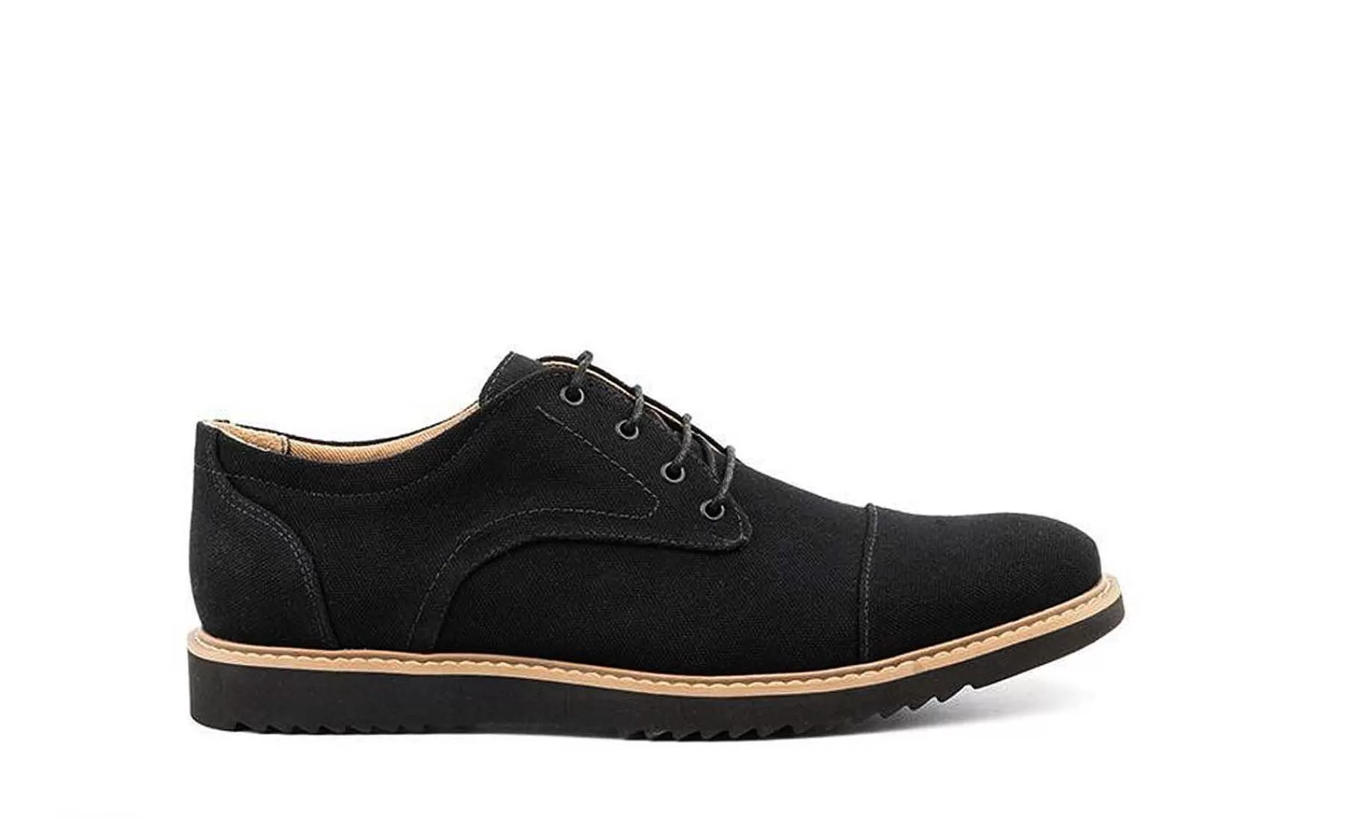 Herren Ahimsa Victor Canvas Black