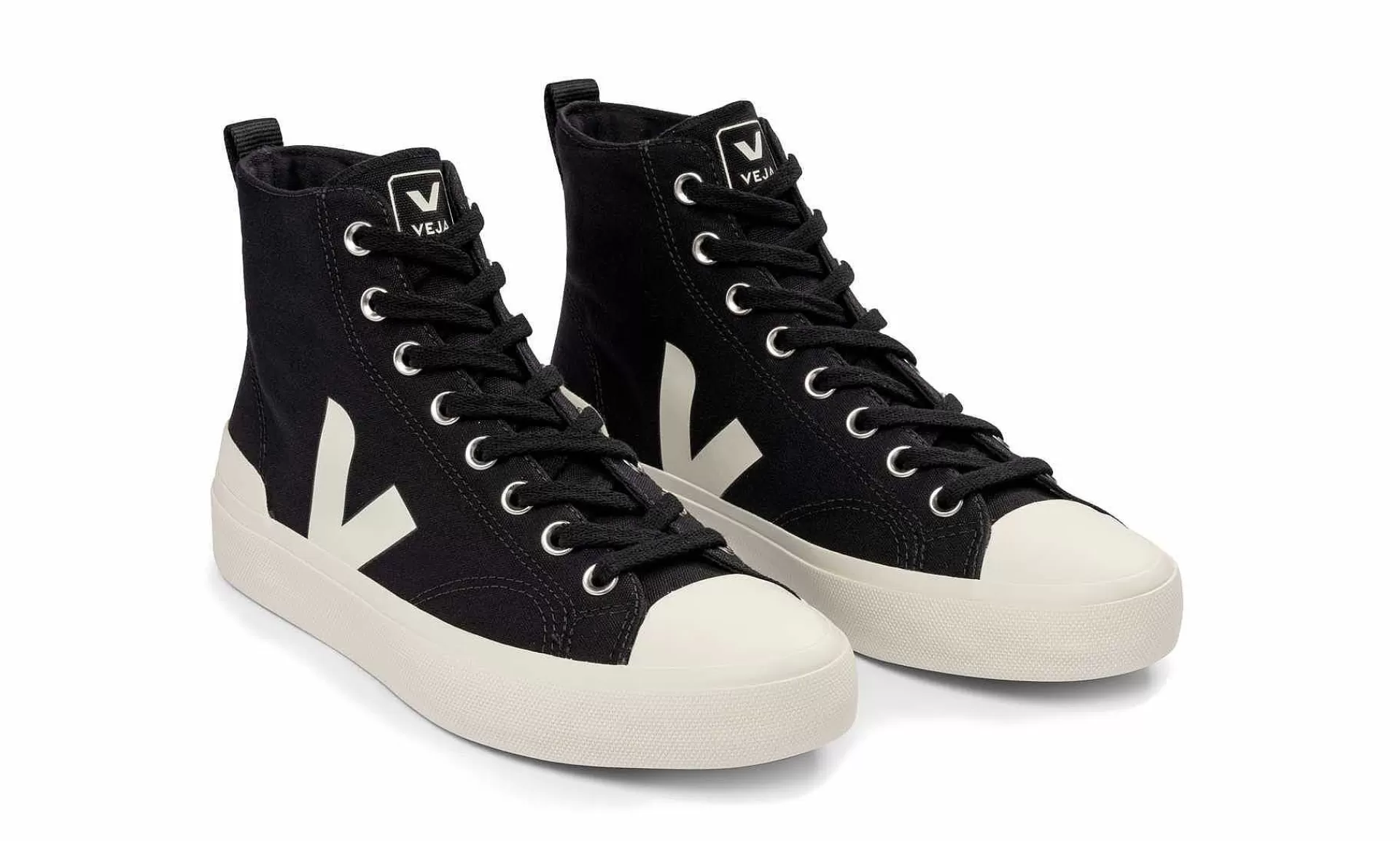 Damen Veja Wata Ii Canvas Black Pierre