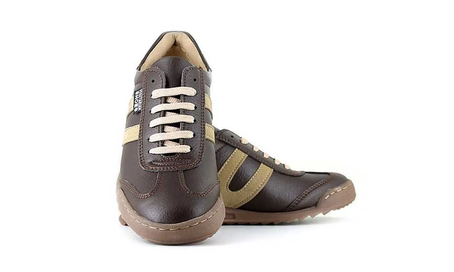 Damen Vegetarian Shoes X Trainer Brown